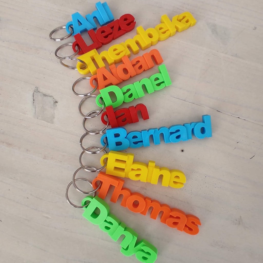 Custom Made Keychain (Single) – 3D Queen